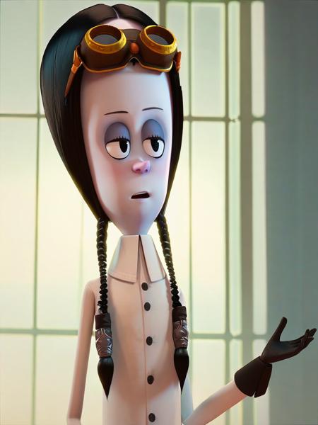 Wednesday Friday Addams ( The Addams Family ) (4 Outfits)