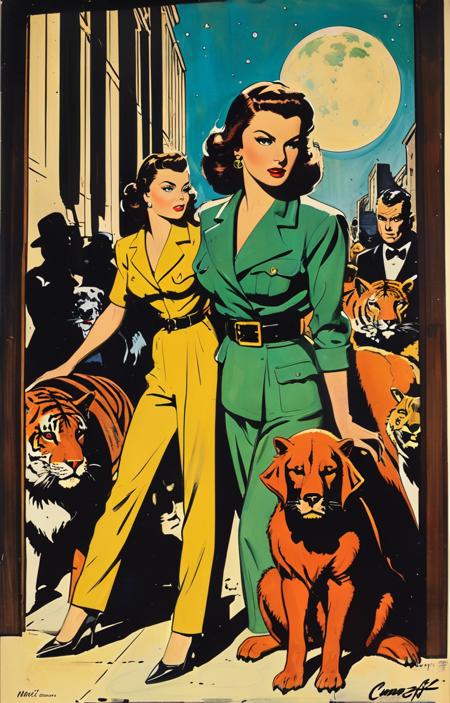 style of Milton Caniff [SDXL] 369