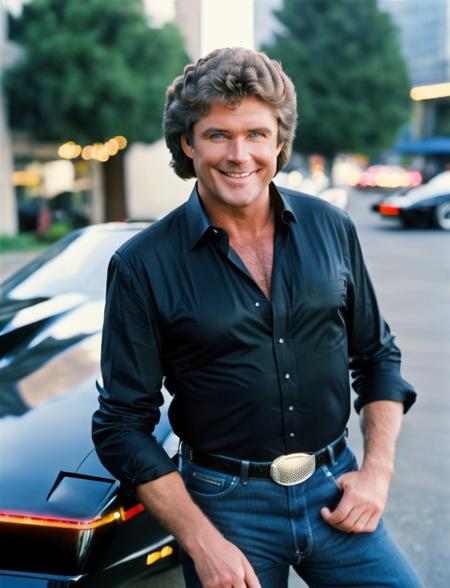 Michael Knight (David Hasslehoff, Knight Rider)