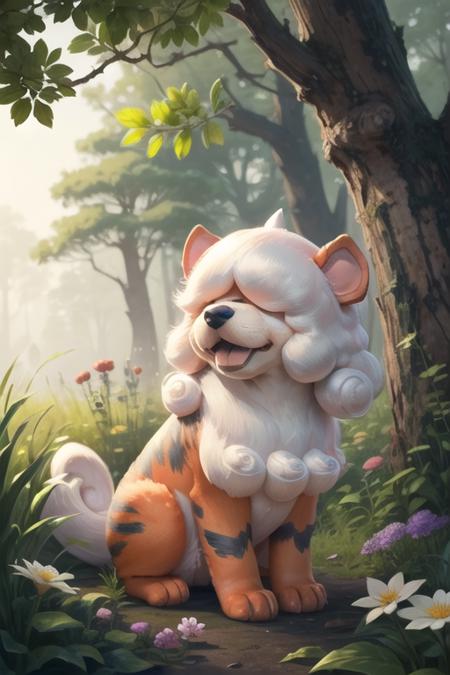 Growlithe de Hisui  - Pokemon | Pocket monsters