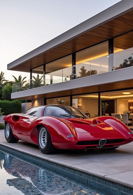1969 Alfa Romeo 33 Pininfarina Coupé Prototipo Speciale