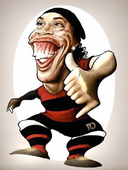 Sale Fulbito? (Ronaldinho Cartoon)版本Sale Fulbito? (Ronaldhino Cartoon) (Ronaldhino Cartoon)