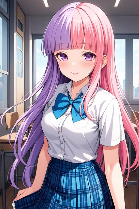 Niigaki Hina (Girl Friend BETA) | 新垣雛菜 (ガールフレンド（仮）) [SD 1.5 & Animagine XL]