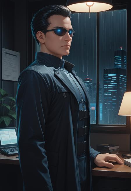 JC Denton (Deus Ex) SDXL LoRA [Pony]