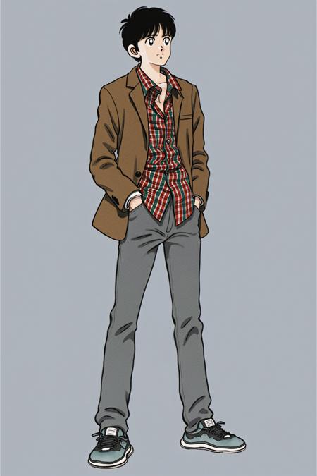 [Flux] Mitsuru Adachi/安达充/あだち充 《TOUCH》/《棒球英豪》 《H2》 浅仓南/上杉达也- Artist Style