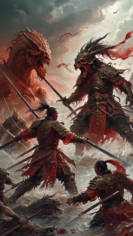AiARTiST 绝尘 Ancient Chinese general LoRA XL