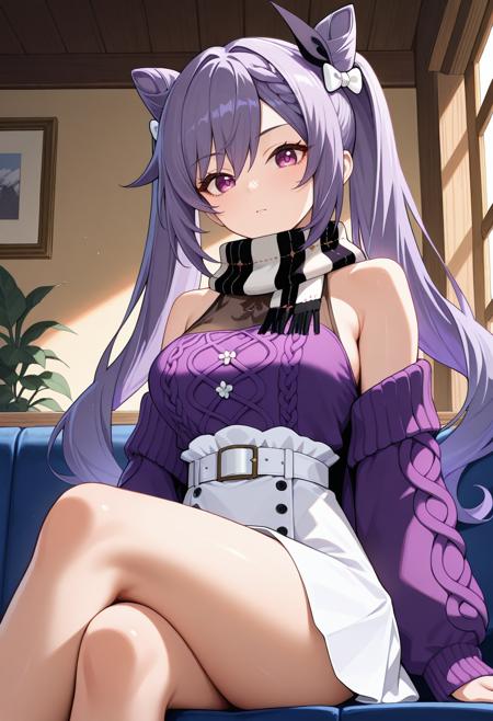 Keqing (Genshin Impact) SDXL LoRA [Illustrious] | 3 Outfits