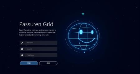 Flux-HUD Login interface