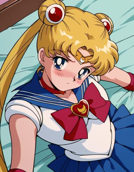 Usagi Tsukino (月野 うさぎ) / Sailor Moon (セーラームーン) - Sailor Moon (美少女戦士セーラームーン) - COMMISSION W/ DATASET