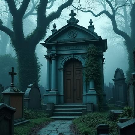 Haunted Streets of Highgate: A Gothic Cemetery Lora