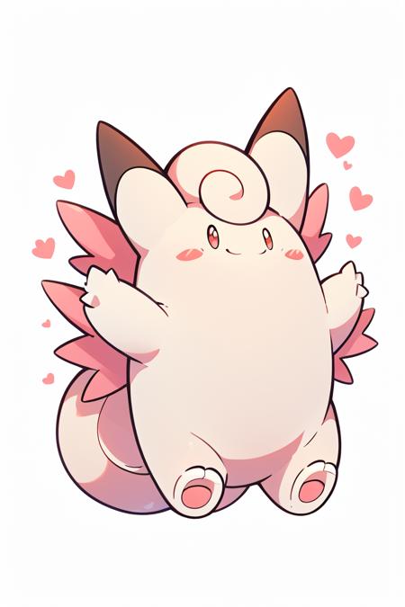 Clefable: Pixy Fairy | ピクシー (Pokedex #0036) [Pony]