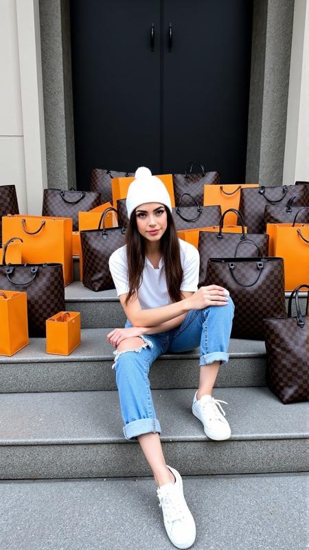 Luxury instagram model