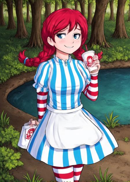 Smug Wendy (the Wendy's Mascot)版本V1 (ID: 1006349)