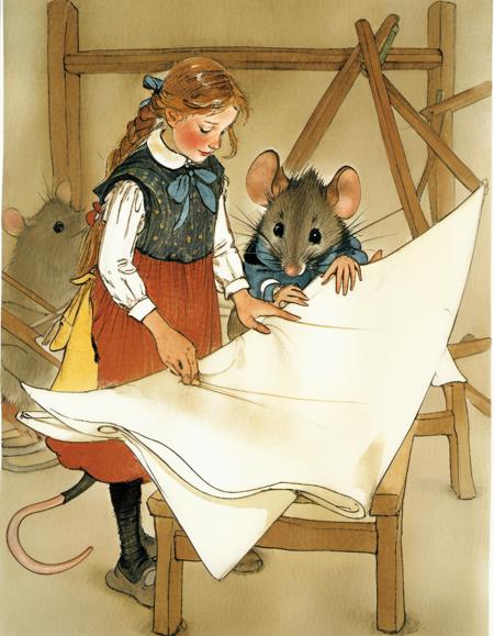 Children Book Illustration - Lisbeth Zerger Style版本SDXL 1.0 (ID: 1172402)