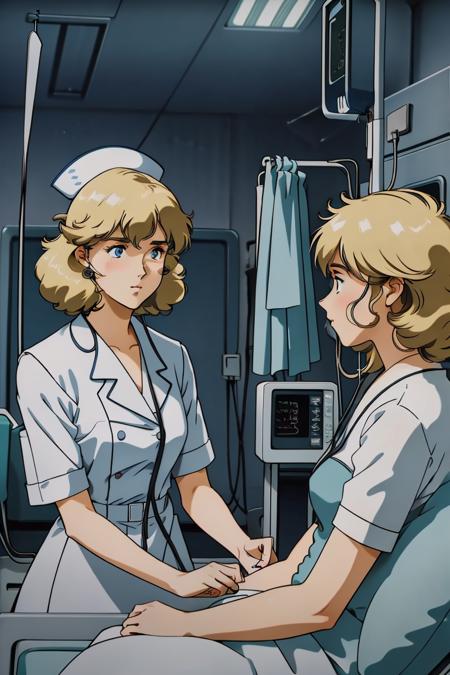 Nurse examines Patent/Nurse