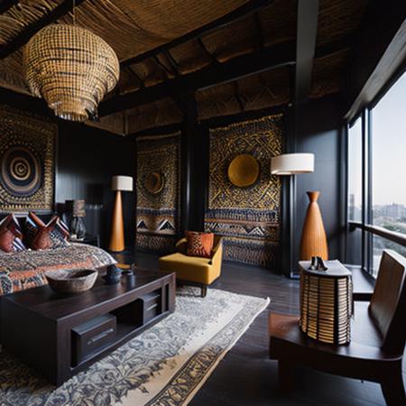 African style interior design