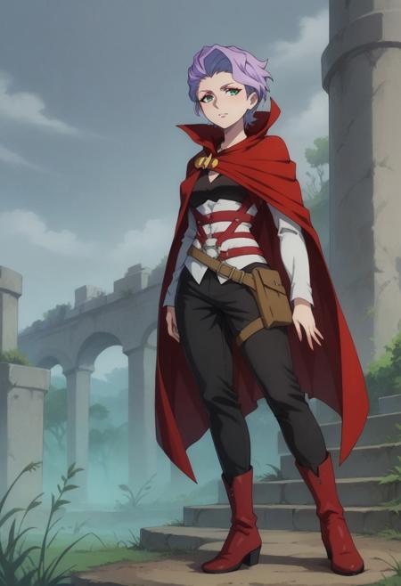 Croix Meridies - Little Witch Academia (Commission)
