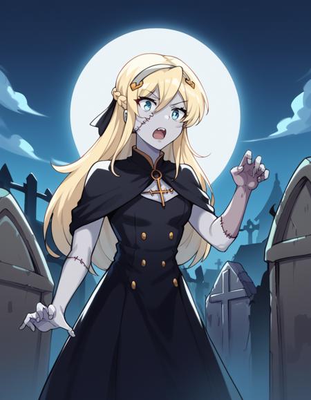 Hildegard Minas Lestia ( ヒルデガルド・ミナス・レスティア) - In Another World With My Smartphone (Isekai wa Smartphone to Tomo ni.) (異世界はスマートフォンとともに。)