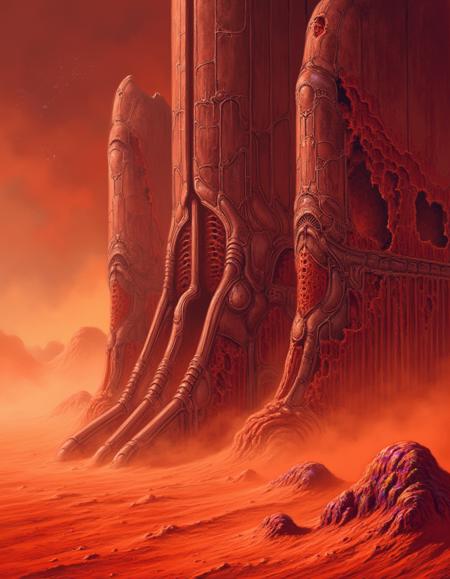 Scorn Environment Art Style Flux