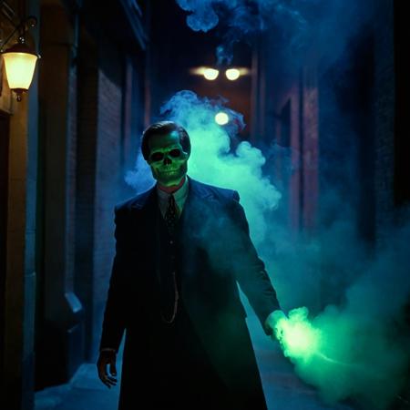 The Mask 1994 Film + Realistic style F1D + XL