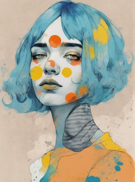 Graphic portrait