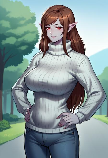 Elfietta Ba'fiero| G O H's Skyrim OC | [Pony XL]版本v1.0 (ID: 719500)