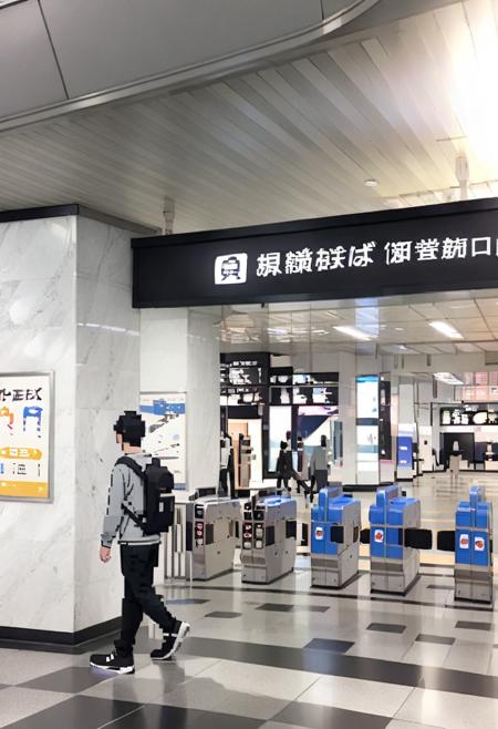 JR大阪駅御堂筋口 Midosuji Exit of JR Osaka Station SDXL