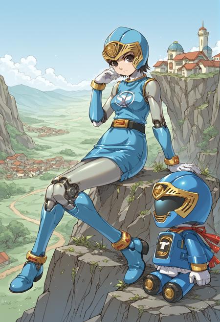 Hurricane Blue (Ninpu Sentai Hurricaneger) XL