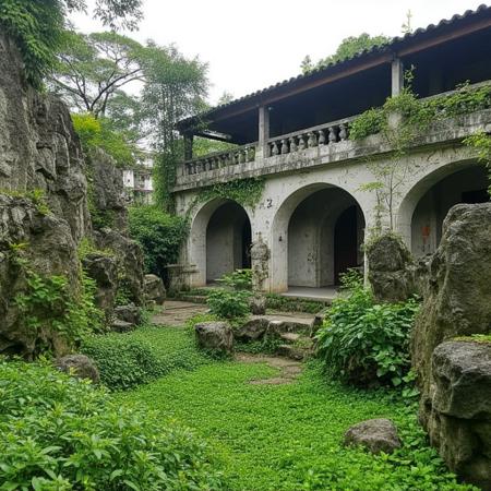 环秀山庄flux Huanxiu villa Chinese classic garden