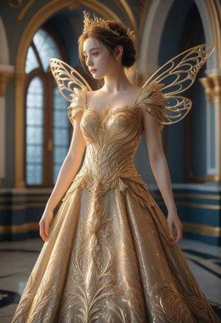 Gold Filigree XL & Pony