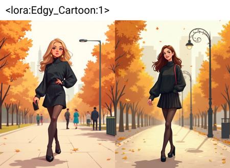 Edgy Cartoon