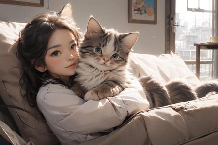 猫猫/Cute cat /midjourney style cat  Lora