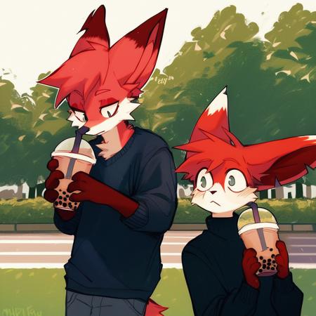 Blaze Smith & Felinia | Fursona