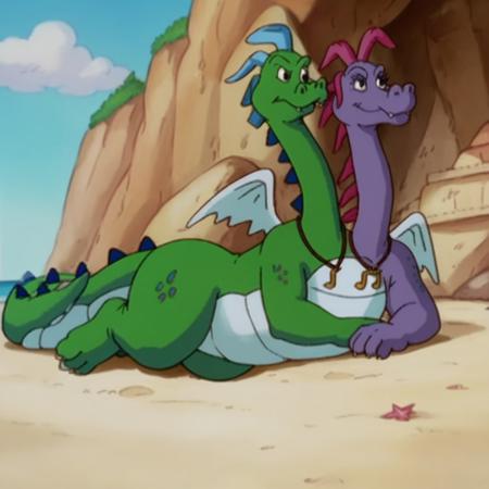 Zak and Wheezie Dragon Tales