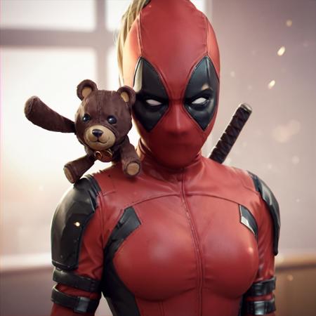 Lady Deadpool - Semi Realistic ... Kinda ...
