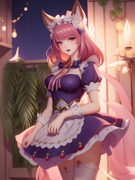 王者荣耀_妲己_女仆咖啡_Honor of kings_Da Ji