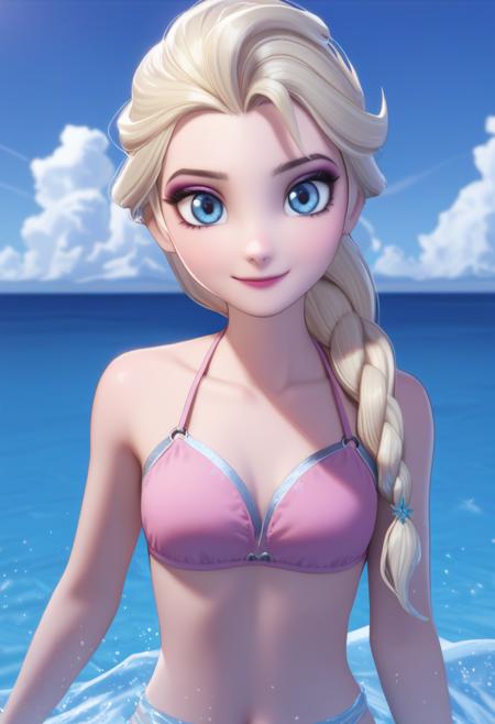 Elsa - [Frozen] - SD15/SDXL/Pony_SDXL - [Commission] - Illustrious Update