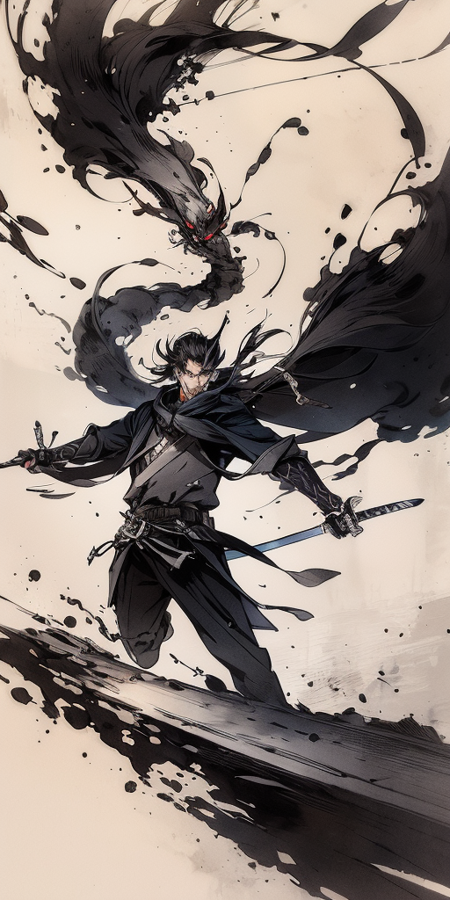 Handsome? Not handsome and refined! Ronin Warrior Ink Martial Arts