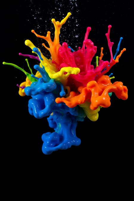 Special Effects of Dissolving Colored Ink | Flux Visual Aesthetics