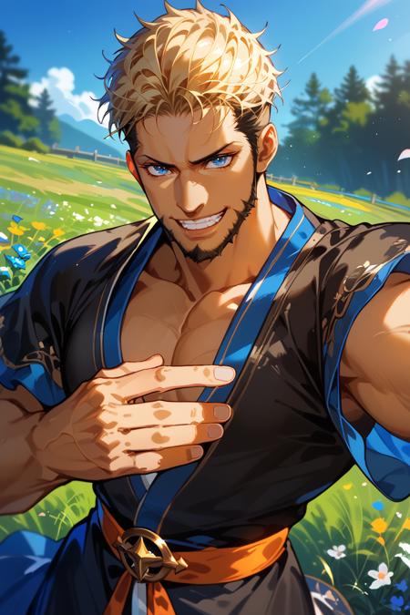 (ง'̀-'́)ง Goenitz | King of FIghter!