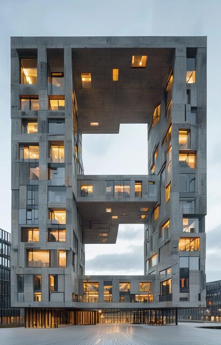 designed by Henning Larsen [SDXL] 390