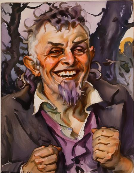 American Propaganda Painting - James Montgomery Flagg Style