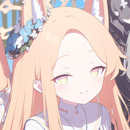 Bluearchive Key Visual (hennnachoco face XL)