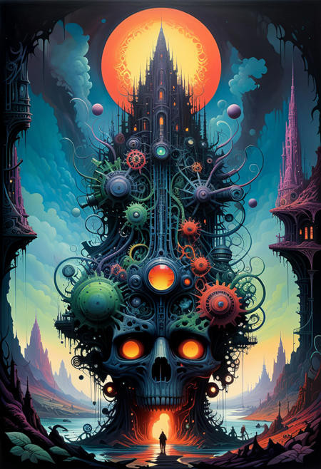 SalvadorD'Ai - local llm powered surreal painter - no prompting needed