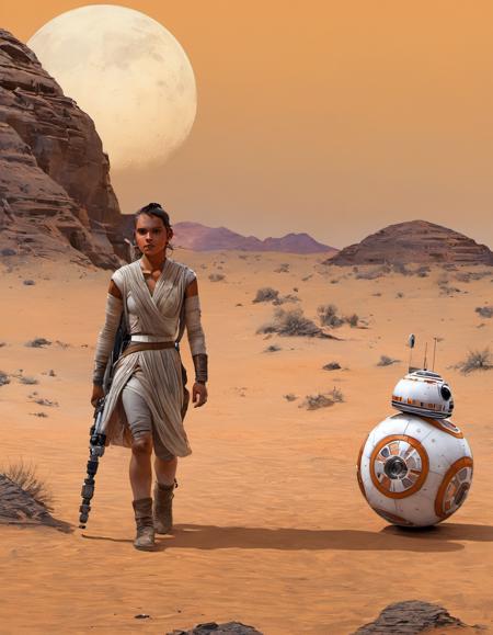 Rey from Star Wars (LoRA SDXL 1.0)