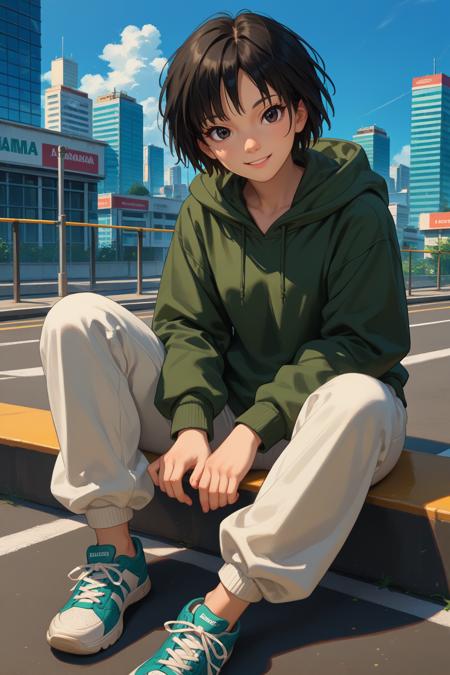 Ai Nanasaki/七咲 逢 (Amagami SS) SDXL LoRA [Pony Diffusion]