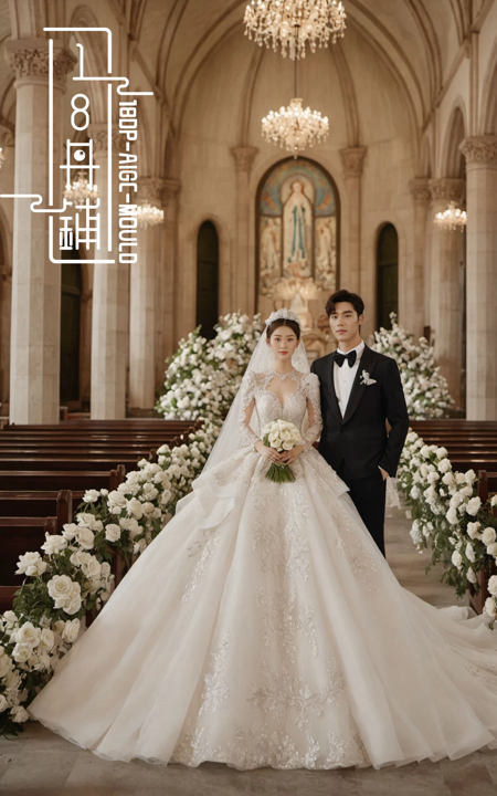 Church Theme Dapeng Wedding Studio Special Wedding Dress Photos Style Scene版本v1.0 (ID: 888791)