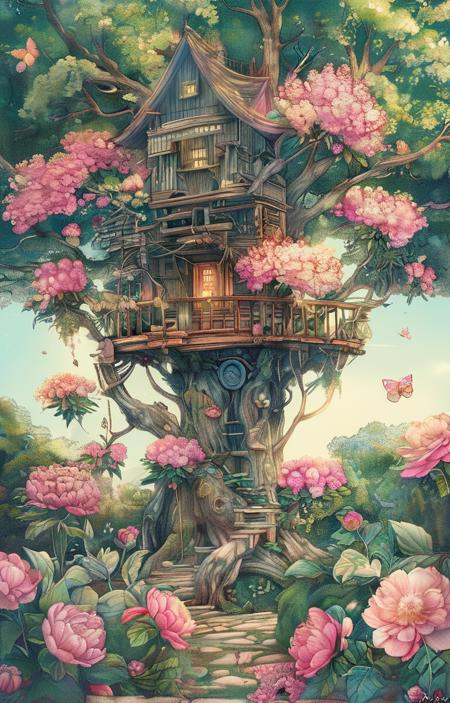 style of treehouse [SDXL] 433