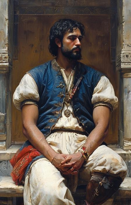 style of Jean-Joseph Benjamin-Constant [SDXL] 346