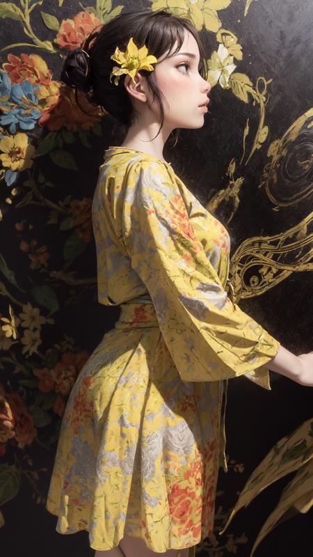 Tutu’s sexy uniform (yellow jersey & yellow floral dress)/图图的情趣制服 (黄色战袍&黄色碎花连衣裙）